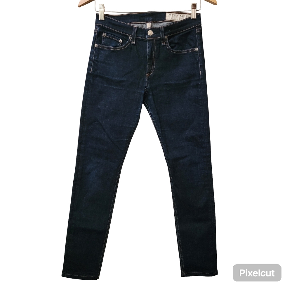 Rag & Bone High Rise Skinny Jeans - Heritage 27 - Picture 2 of 15